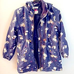 Girls rain coat